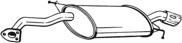 Silencieux arrière BOSAL 177-003