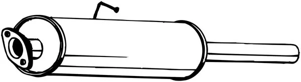 Silencieux central BOSAL 154-133