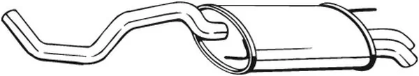 Silencieux arrière BOSAL 233-537