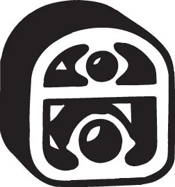 Bandes de caoutchouc, échappement BOSAL 255-176