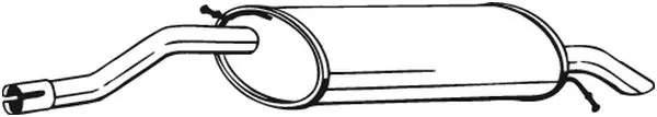 Silencieux arrière BOSAL 279-949