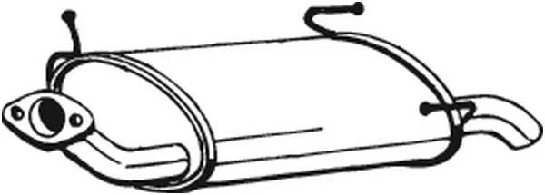 Silencieux arrière BOSAL 145-131
