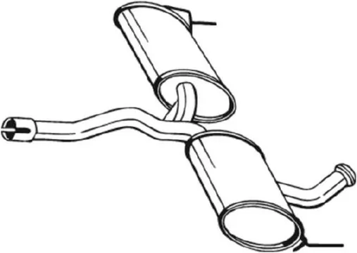 Silencieux central BOSAL 200-731