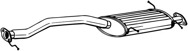 Silencieux central BOSAL 283-873