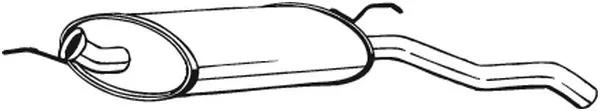 Silencieux arrière BOSAL 200-165