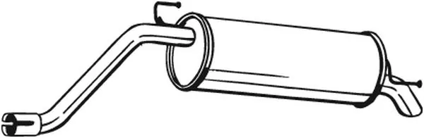 Silencieux arrière BOSAL 148-165