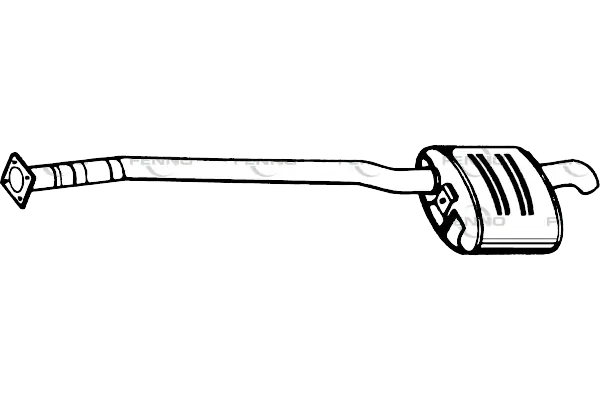 Rear Muffler