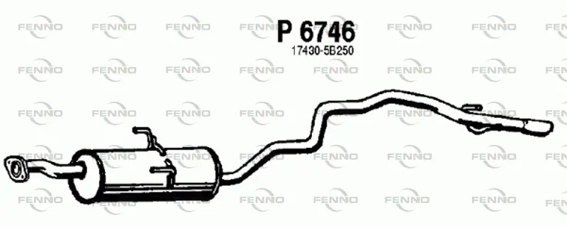 Rear Muffler