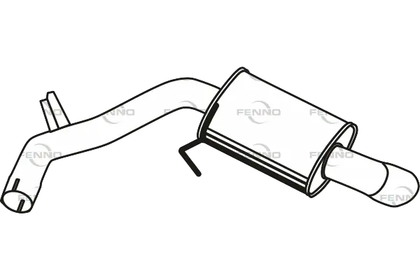 Rear Muffler