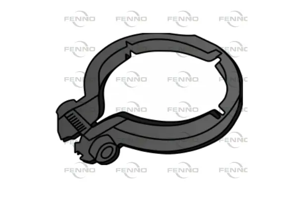 Clamping Piece, exhaust system