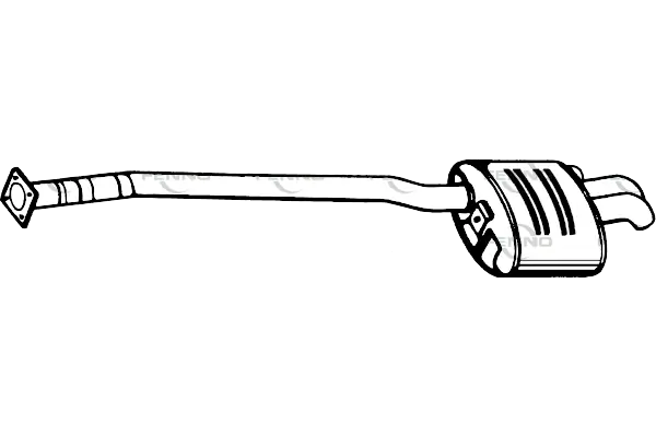 Rear Muffler