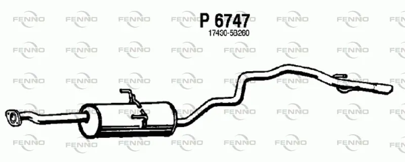 Rear Muffler