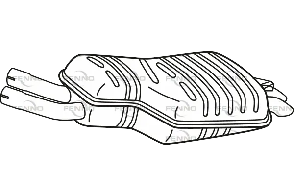 Rear Muffler