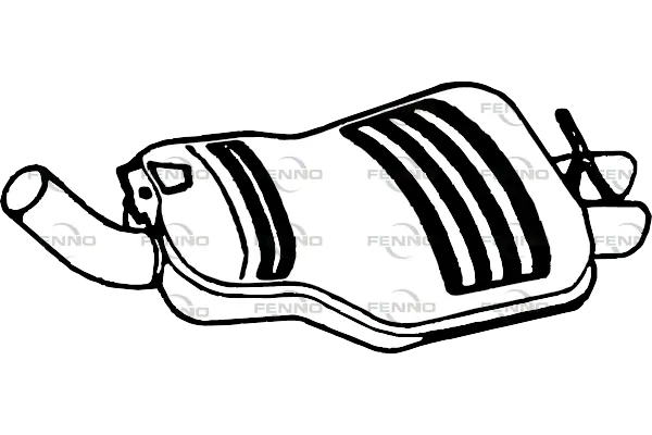 Rear Muffler