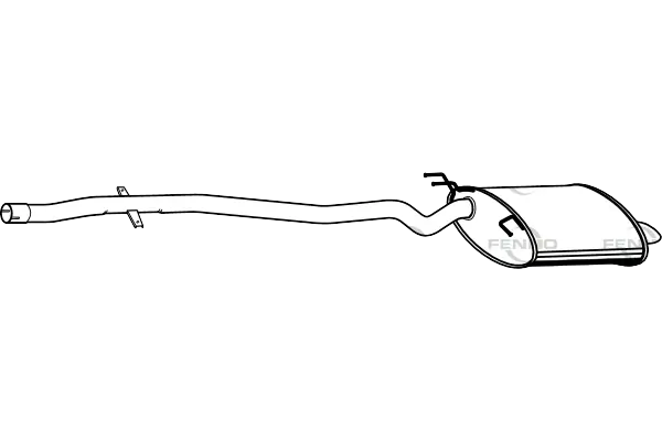 Rear Muffler