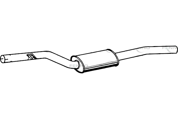 Centre Muffler