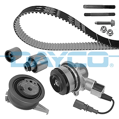 Pompe à eau + kit de courroie crantée Dayco