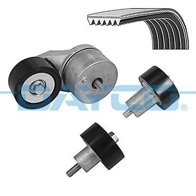 Jeu de courroies trapézoïdales à nervures DAYCO KPV422HD