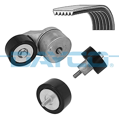 Jeu de courroies trapézoïdales à nervures DAYCO KPV421HD