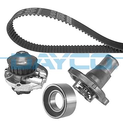 Pompe à eau + kit de courroie crantée DAYCO KTBWP1840T1