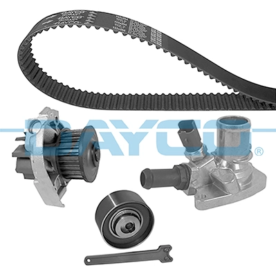 Pompe à eau + kit de courroie crantée DAYCO KTBWP4662T3