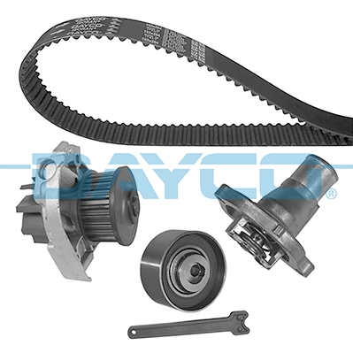 Pompe à eau + kit de courroie crantée DAYCO KTBWP5130T1