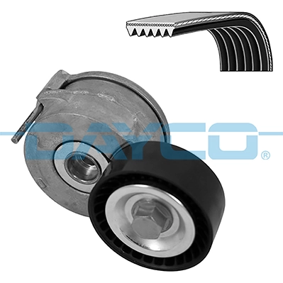 Jeu de courroies trapézoïdales à nervures DAYCO KPV411