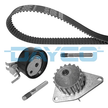 Pompe à eau + kit de courroie crantée Dayco
