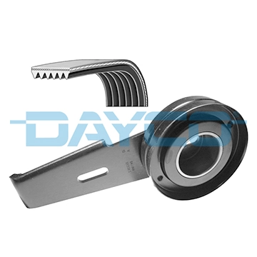 Jeu de courroies trapézoïdales à nervures DAYCO KPV160