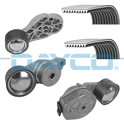 Jeu de courroies trapézoïdales à nervures DAYCO KPV425HD