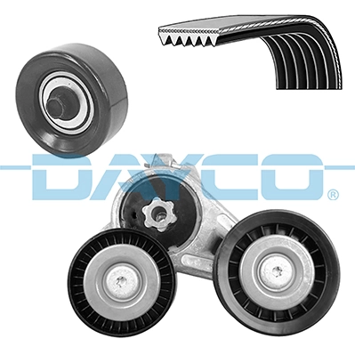 Jeu de courroies trapézoïdales à nervures DAYCO KPV724