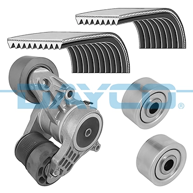 Jeu de courroies trapézoïdales à nervures DAYCO KPV208HD