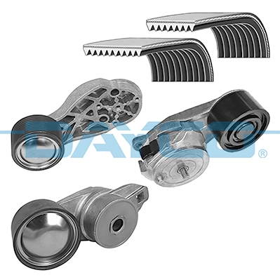 Jeu de courroies trapézoïdales à nervures DAYCO KPV428HD