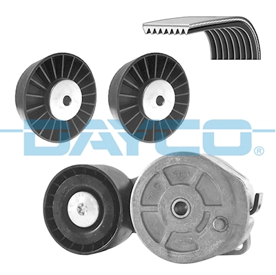 Jeu de courroies trapézoïdales à nervures DAYCO KPV068HD