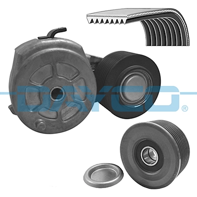 Jeu de courroies trapézoïdales à nervures DAYCO KPV190HD