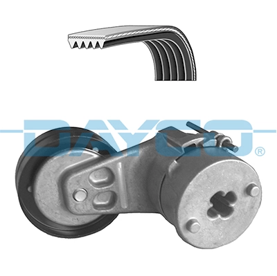 Jeu de courroies trapézoïdales à nervures DAYCO KPV060HD