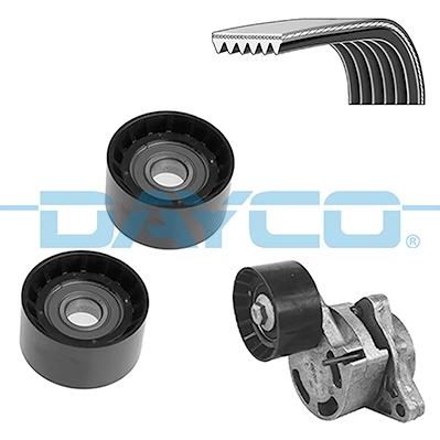 Jeu de courroies trapézoïdales à nervures DAYCO KPV561