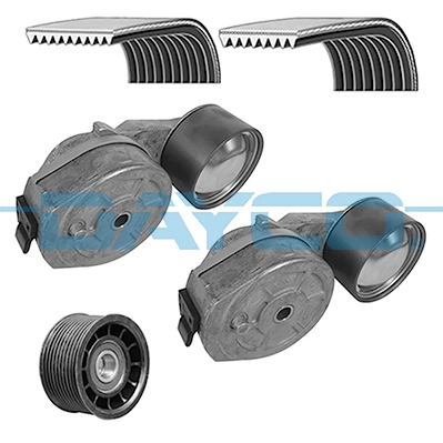 Jeu de courroies trapézoïdales à nervures DAYCO KPV049HD