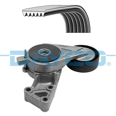 Jeu de courroies trapézoïdales à nervures DAYCO KPV327