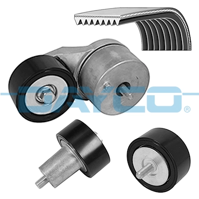 Jeu de courroies trapézoïdales à nervures DAYCO KPV241HD