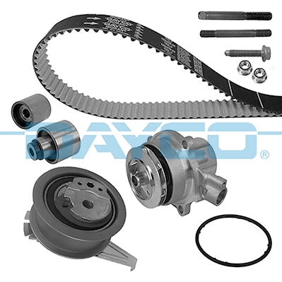 Pompe à eau + kit de courroie crantée Dayco