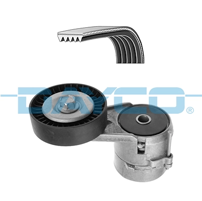 Jeu de courroies trapézoïdales à nervures DAYCO KPV275