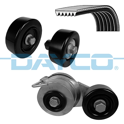 Jeu de courroies trapézoïdales à nervures DAYCO KPV725