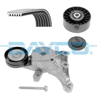 Jeu de courroies trapézoïdales à nervures DAYCO KPV263