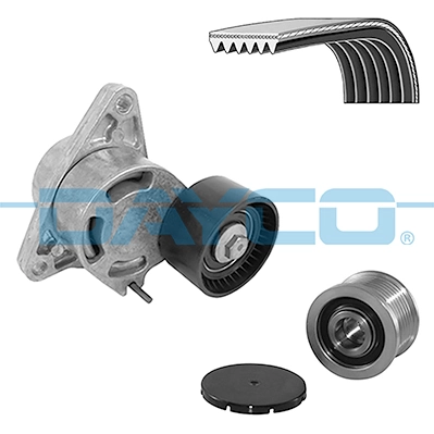 Jeu de courroies trapézoïdales à nervures DAYCO KPV941