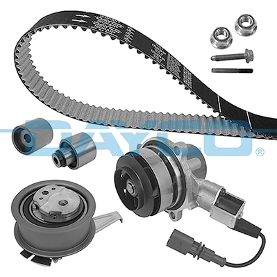 Pompe à eau + kit de courroie crantée Dayco
