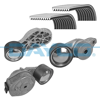 Jeu de courroies trapézoïdales à nervures DAYCO KPV429HD