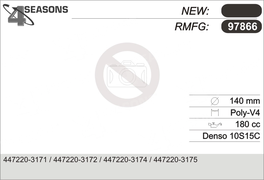 Compresseur, climatisation AHE 97866
