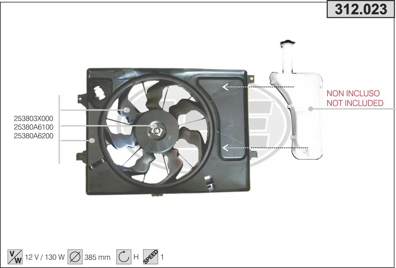 Fan, engine cooling