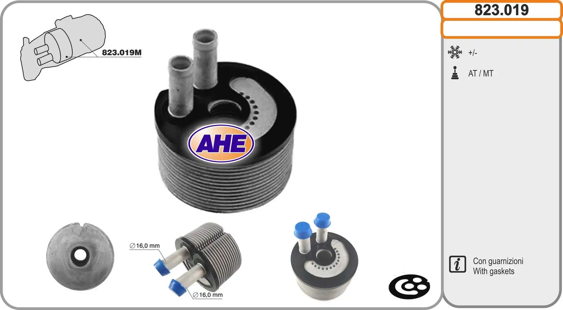 Oil Cooler, engine oil